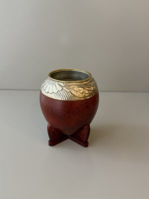 TORPEDO CINCELADO AL LACRE CON CAÑA EN BRONCE (4)